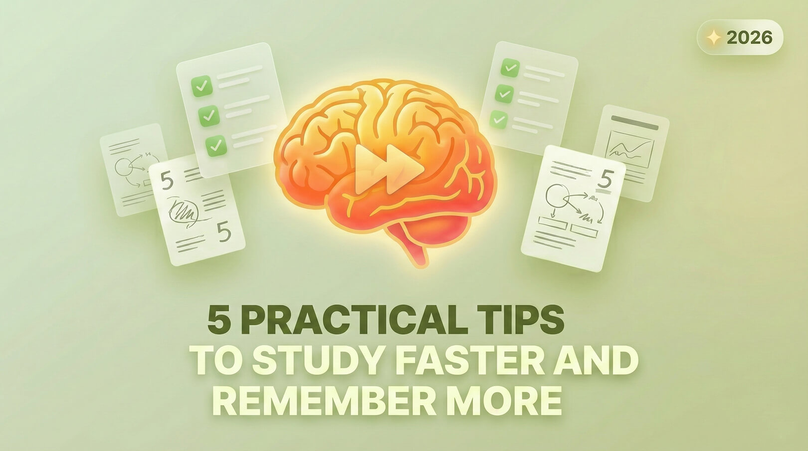 5 Practical Tips to Study Faster and Remember More